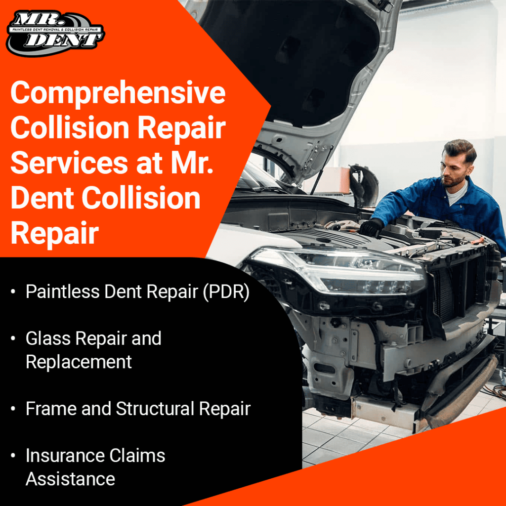 Comprehensive Collision Repair Services at Mr. Dent Collision Repair