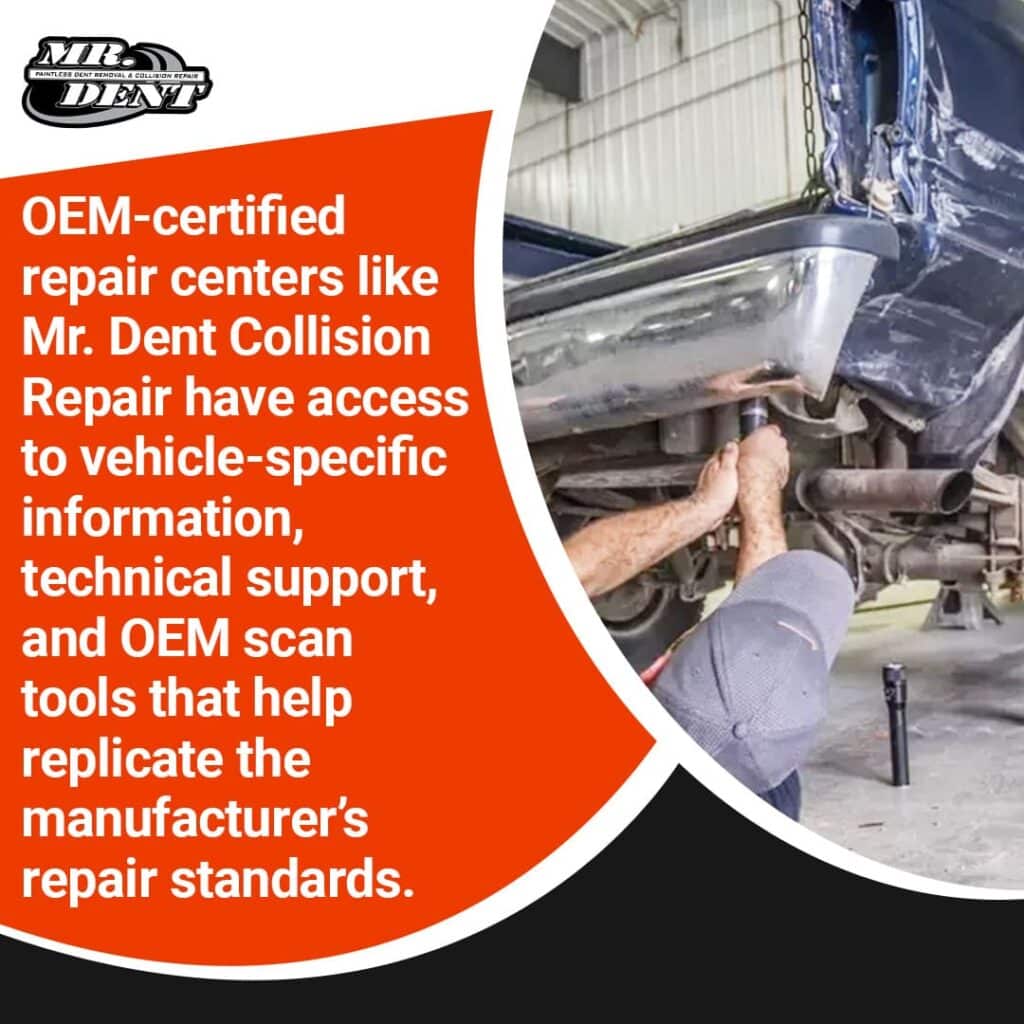 OEM-certified repair center
