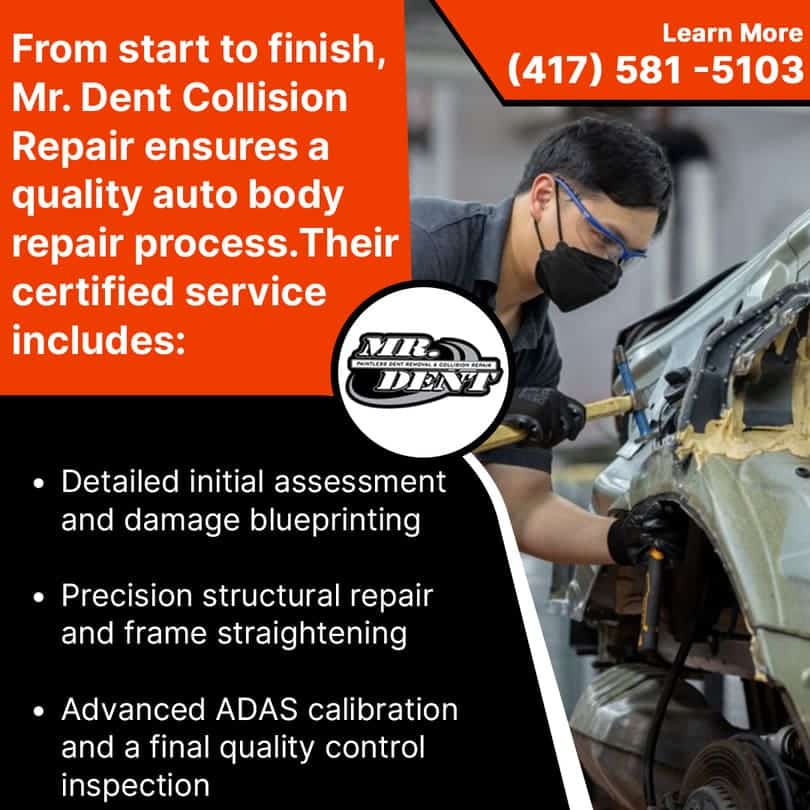 quality auto body repair process