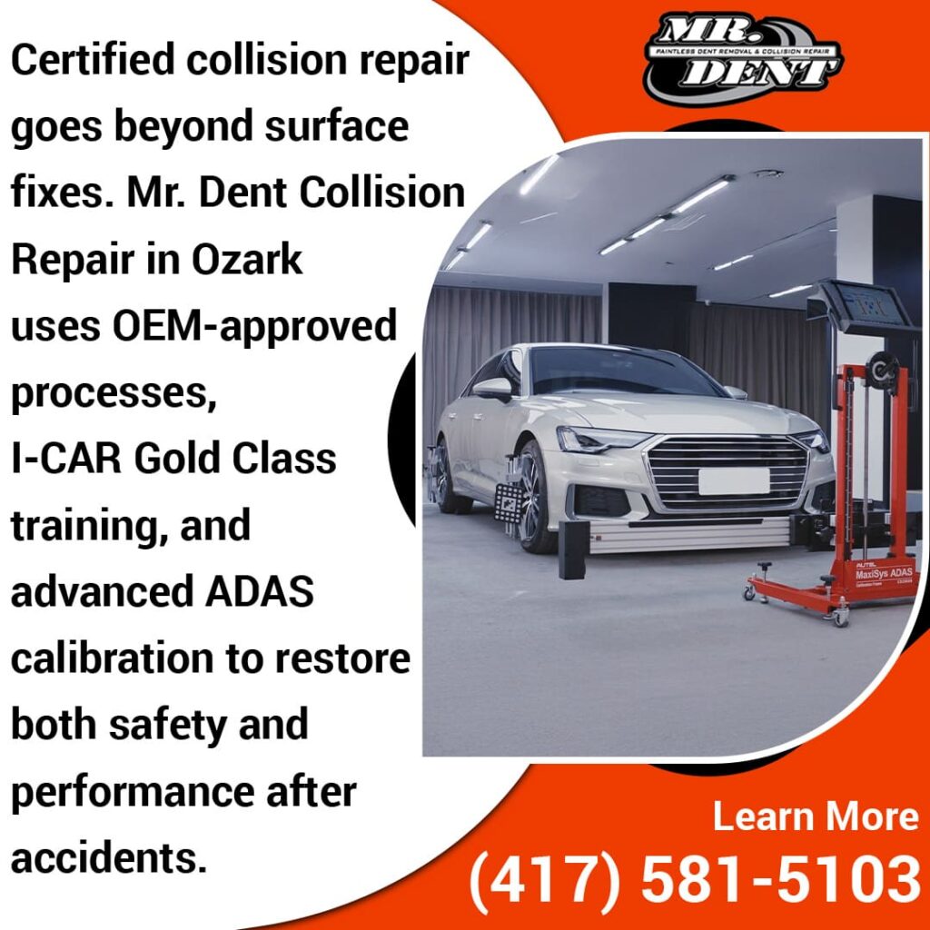 Certified collision repair in Ozark