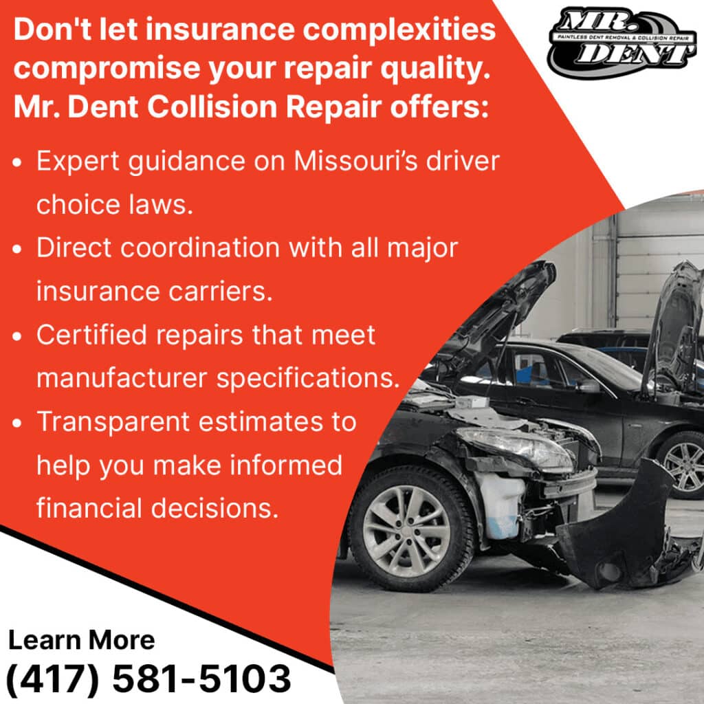 Mr. Dent Collision Repair Insurance