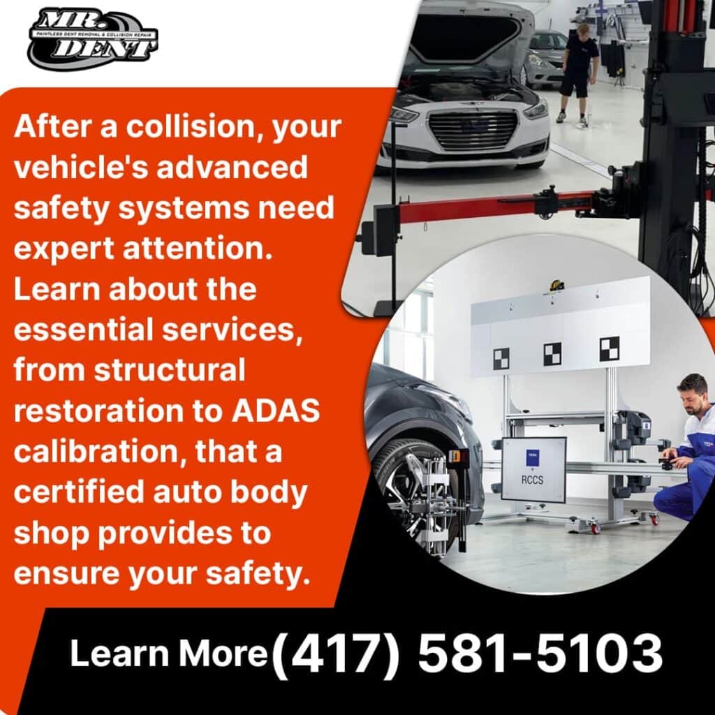 Mr. Dent Paintless Dent Repair ADAS calibration